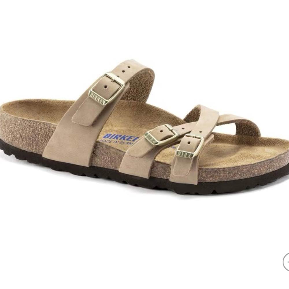 Birkenstock Franca Tan Sandals Size EU 37